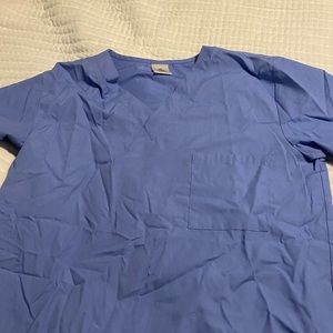Ceil blue scrub top